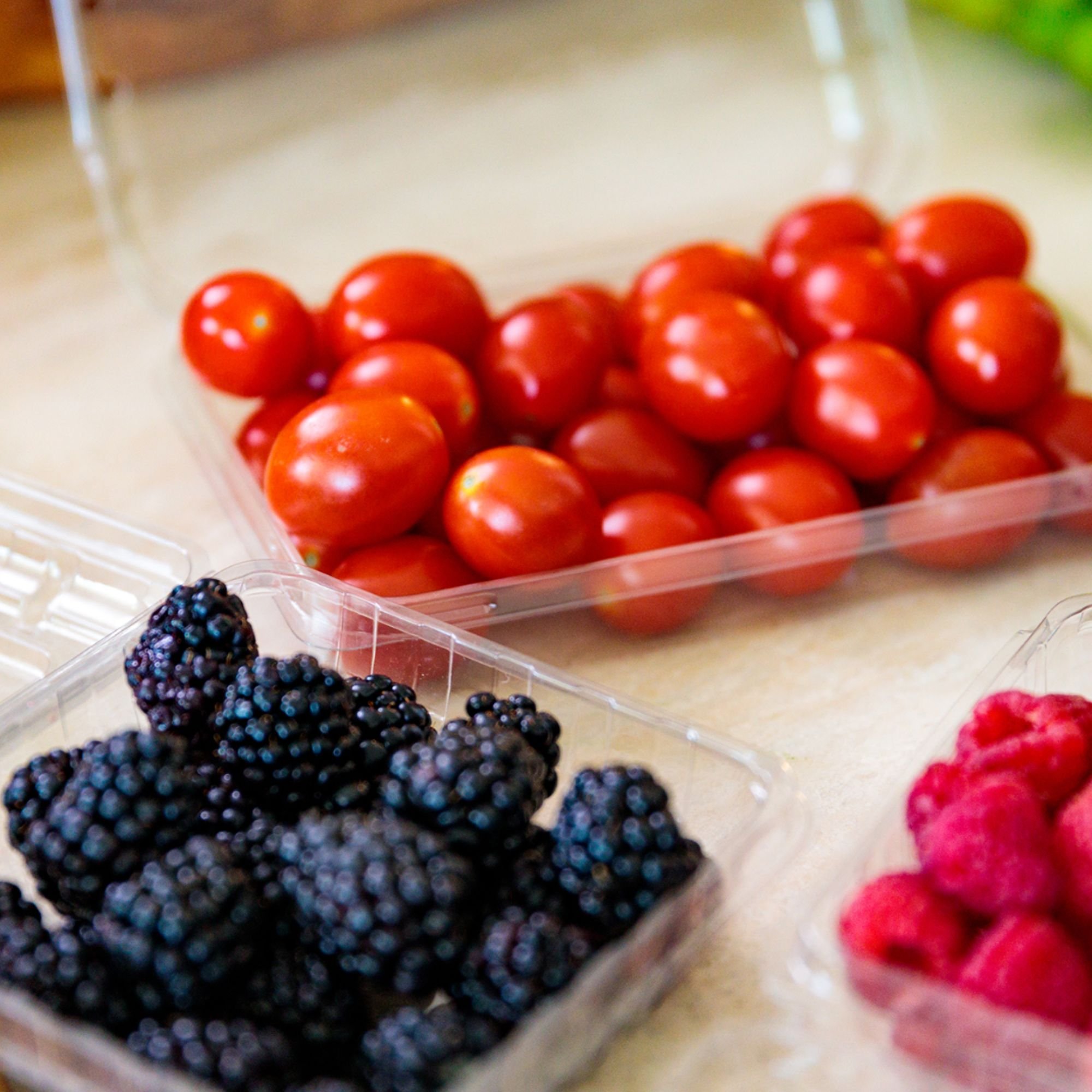 Clamshell frutas Clamshell frutas